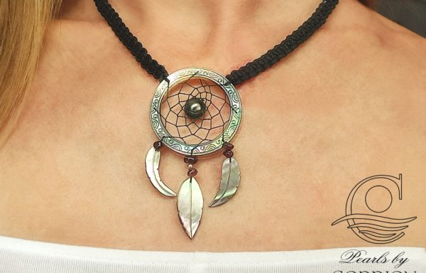 Collier Catch Her Dream avec gravure