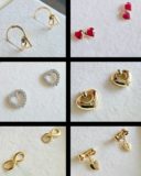 Boucles d'Oreilles Saint Valentin en Or 18k