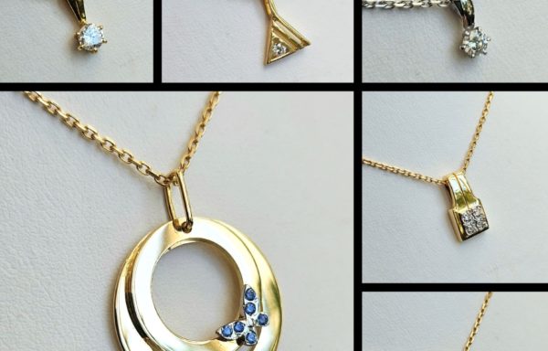 Pendentif en Or 18k avec Diamants